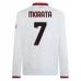 Maglia AC Milan Morata 7 Divisa Trasferta 2024/25 Manica Lunga