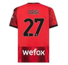 Maglia AC Milan Origi 27 Divisa Prima 2023/24