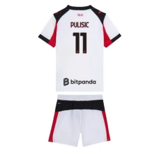 Maglia AC Milan Pulisic 11 Bambino Divisa Trasferta 2025/26 Maglia AC Milan Pulisic 11 Bambino Divisa Trasferta 2025/26
