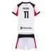 Maglia AC Milan Pulisic 11 Bambino Divisa Trasferta 2025/26 Maglia AC Milan Pulisic 11 Bambino Divisa Trasferta 2025/26