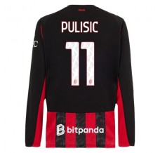 Maglia AC Milan Pulisic 11 Divisa Prima 2025/26 Manica Lunga