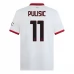 Maglia AC Milan Pulisic 11 Divisa Trasferta 2024/25 Maglia AC Milan Pulisic 11 Divisa Trasferta 2024/25