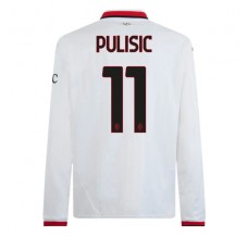 Maglia AC Milan Pulisic 11 Divisa Trasferta 2024/25 Manica Lunga