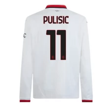 Maglia AC Milan Pulisic 11 Divisa Trasferta 2024/25 Manica Lunga Maglia AC Milan Pulisic 11 Divisa Trasferta 2024/25 Manica Lunga