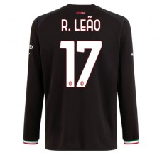 Maglia AC Milan R. Leao 17 Divisa Prima 2022/23 Manica Lunga