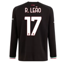 Maglia AC Milan R. Leao 17 Divisa Prima 2022/23 Manica Lunga Maglia AC Milan R. Leao 17 Divisa Prima 2022/23 Manica Lunga