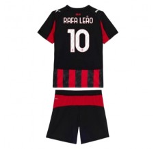 Maglia AC Milan Rafa Leão 10 Bambino Divisa Prima 2025/26