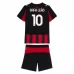 Maglia AC Milan Rafa Leão 10 Bambino Divisa Prima 2025/26 Maglia AC Milan Rafa Leão 10 Bambino Divisa Prima 2025/26