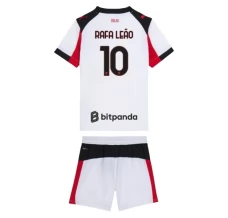 Maglia AC Milan Rafa Leão 10 Bambino Divisa Trasferta 2025/26 Maglia AC Milan Rafa Leão 10 Bambino Divisa Trasferta 2025/26