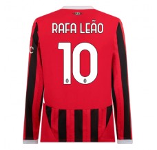 Maglia AC Milan Rafa Leão 10 Divisa Prima 2024/25 Manica Lunga