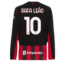 Maglia AC Milan Rafa Leão 10 Divisa Prima 2025/26 Manica Lunga Maglia AC Milan Rafa Leão 10 Divisa Prima 2025/26 Manica Lunga