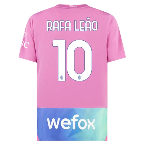 Maglia AC Milan Rafa Leao 10 Divisa Terza 2023/24 Maglia AC Milan Rafa Leao 10 Divisa Terza 2023/24