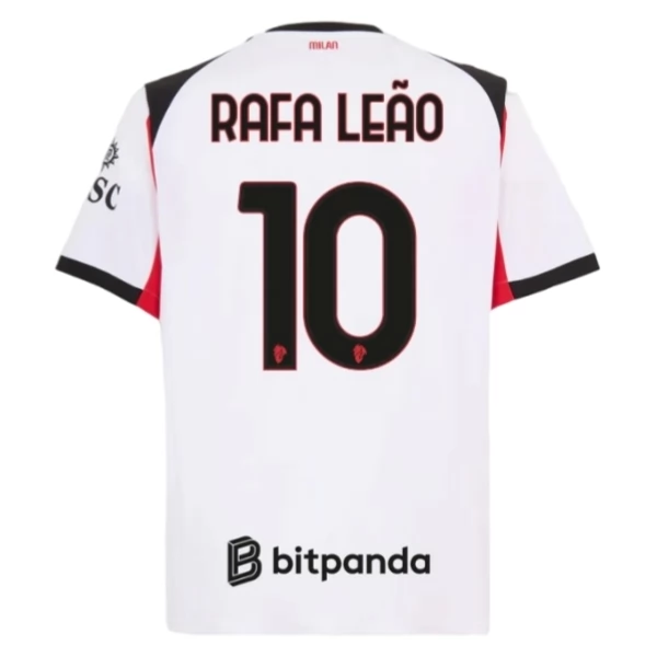 Maglia AC Milan Rafa Leão 10 Divisa Trasferta 2025/26 Maglia AC Milan Rafa Leão 10 Divisa Trasferta 2025/26