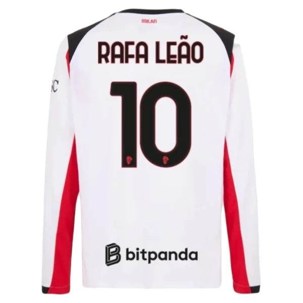 Maglia AC Milan Rafa Leão 10 Divisa Trasferta 2025/26 Manica Lunga Maglia AC Milan Rafa Leão 10 Divisa Trasferta 2025/26 Manica Lunga