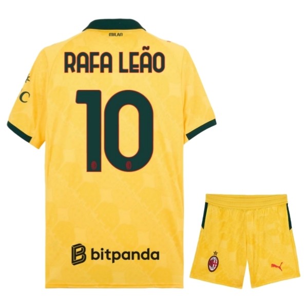 Maglia AC Milan Rafa Leão 10 Kit Gara Third Bambino 2025/26 Maglia AC Milan Rafa Leão 10 Kit Gara Third Bambino 2025/26
