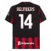 Maglia AC Milan Reijnders 14 Divisa Prima 2025/26