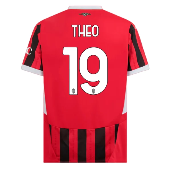Maglia AC Milan Theo 19 Divisa Prima 2024/25 Maglia AC Milan Theo 19 Divisa Prima 2024/25