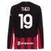 Maglia AC Milan Theo 19 Divisa Prima 2025/26 Manica Lunga