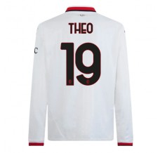 Maglia AC Milan Theo 19 Divisa Trasferta 2024/25 Manica Lunga