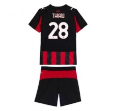 Maglia AC Milan Thiaw 28 Bambino Divisa Prima 2025/26