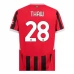 Maglia AC Milan Thiaw 28 Divisa Prima 2024/25 Maglia AC Milan Thiaw 28 Divisa Prima 2024/25