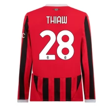 Maglia AC Milan Thiaw 28 Divisa Prima 2024/25 Manica Lunga Maglia AC Milan Thiaw 28 Divisa Prima 2024/25 Manica Lunga