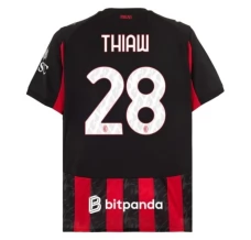 Maglia AC Milan Thiaw 28 Divisa Prima 2025/26 Maglia AC Milan Thiaw 28 Divisa Prima 2025/26