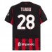 Maglia AC Milan Thiaw 28 Divisa Prima 2025/26