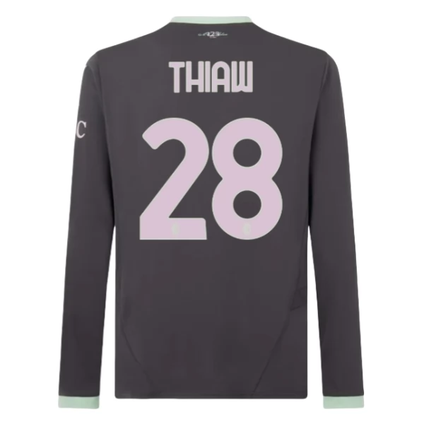 Maglia AC Milan Thiaw 28 Divisa Terza 2024/25 Manica Lunga Maglia AC Milan Thiaw 28 Divisa Terza 2024/25 Manica Lunga