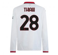 Maglia AC Milan Thiaw 28 Divisa Trasferta 2024/25 Manica Lunga