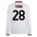 Maglia AC Milan Thiaw 28 Divisa Trasferta 2024/25 Manica Lunga