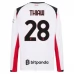Maglia AC Milan Thiaw 28 Divisa Trasferta 2025/26 Manica Lunga