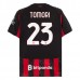 Maglia AC Milan Tomori 23 Divisa Prima 2025/26