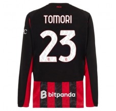 Maglia AC Milan Tomori 23 Divisa Prima 2025/26 Manica Lunga