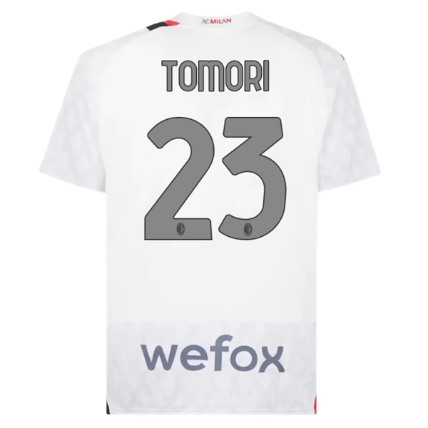 Maglia AC Milan Tomori 23 Divisa Trasferta 2023/24 Maglia AC Milan Tomori 23 Divisa Trasferta 2023/24