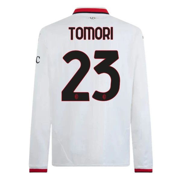 Maglia AC Milan Tomori 23 Divisa Trasferta 2024/25 Manica Lunga Maglia AC Milan Tomori 23 Divisa Trasferta 2024/25 Manica Lunga