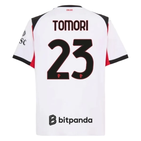 Maglia AC Milan Tomori 23 Divisa Trasferta 2025/26 Maglia AC Milan Tomori 23 Divisa Trasferta 2025/26