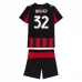 Maglia AC Milan Walker 32 Bambino Divisa Prima 2025/26 Maglia AC Milan Walker 32 Bambino Divisa Prima 2025/26