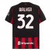 Maglia AC Milan Walker 32 Divisa Prima 2025/26