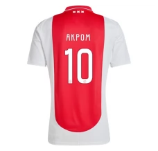 Maglia Ajax Amsterdam Akpom 10 Divisa Prima 2024/25