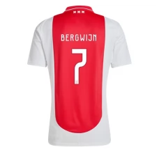 Maglia Ajax Amsterdam Bergwijn 7 Divisa Prima 2024/25