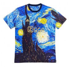 Maglia Ajax Amsterdam Divisa Prima Van Gogh The Starry Night Edition 2023/24