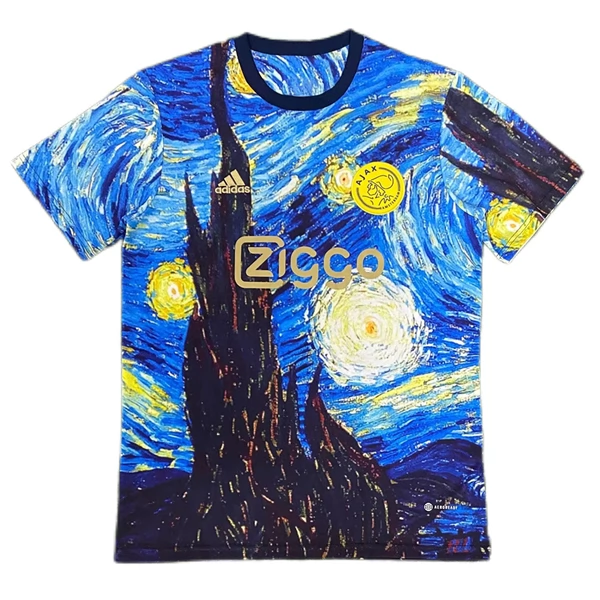 Maglia Ajax Amsterdam Divisa Prima Van Gogh The Starry Night Edition 2023/24 Maglia Ajax Amsterdam Divisa Prima Van Gogh The Starry Night Edition 2023/24