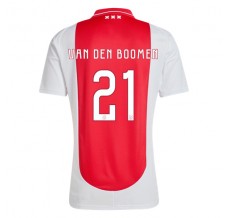 Maglia Ajax Amsterdam Van Den Boomen 21 Divisa Prima 2024/25