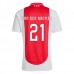 Maglia Ajax Amsterdam Van Den Boomen 21 Divisa Prima 2024/25