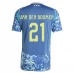 Maglia Ajax Amsterdam Van Den Boomen 21 Divisa Trasferta 2024/25