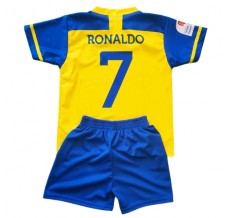 Maglia Al Nassr FC Ronaldo 7 Bambino Divisa Prima 2022/23