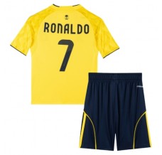Maglia Al Nassr FC Ronaldo 7 Bambino Divisa Prima 2025/26