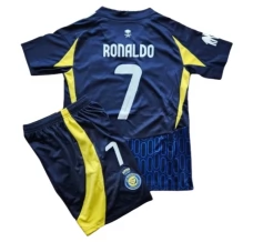 Maglia Al Nassr FC Ronaldo 7 Bambino Divisa Trasferta 2024/25 Maglia Al Nassr FC Ronaldo 7 Bambino Divisa Trasferta 2024/25