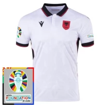 Maglia Albania Divisa Trasferta Euro 2024 Patch